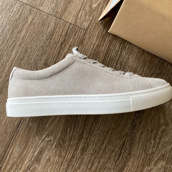 New Republic Kurt Gray Suede Sneakers Sz 8.5 - Picture 5 of 6